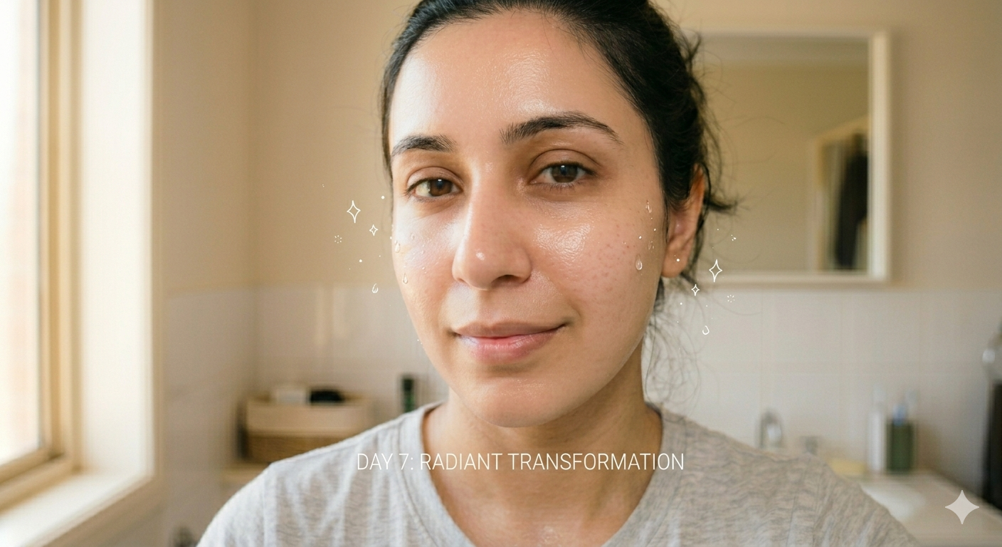 Day 7 Skin Result Proof